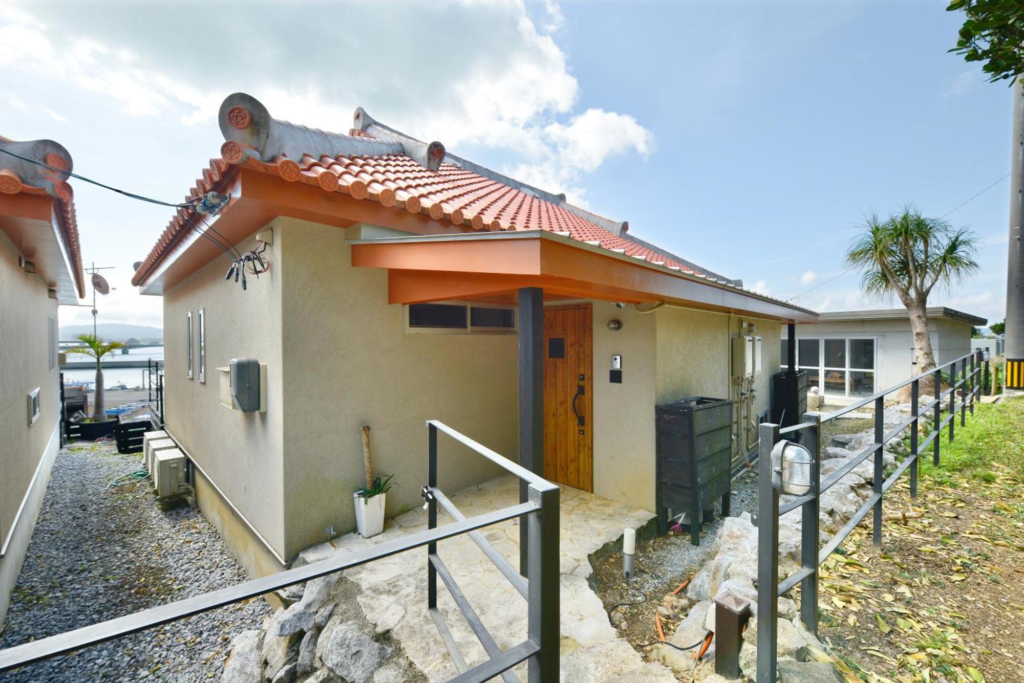Starsビーチまで徒歩2分 古宇利島の自然に囲まれた非日常体験 Villa Nakijin Exteriör bild