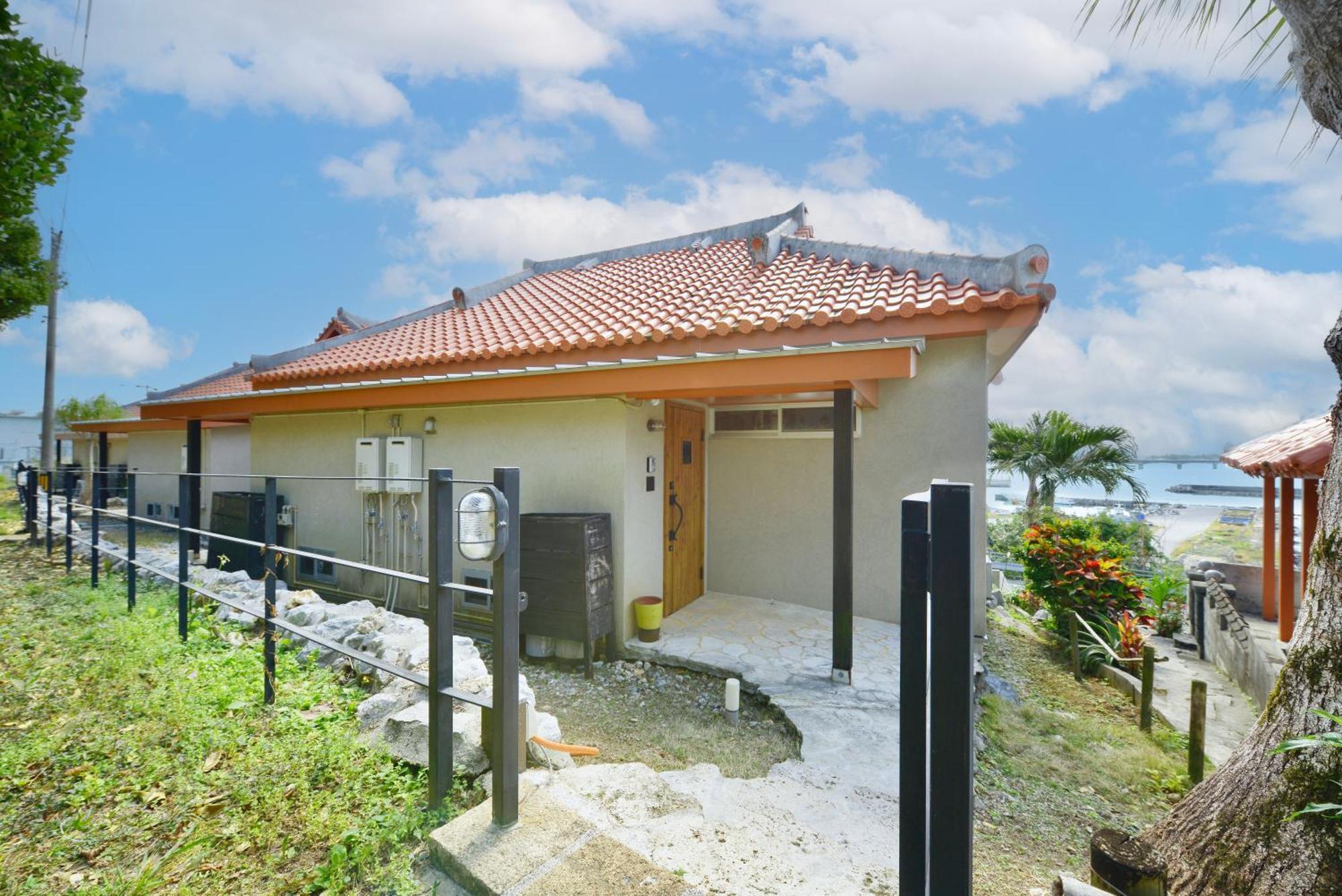 Starsビーチまで徒歩2分 古宇利島の自然に囲まれた非日常体験 Villa Nakijin Exteriör bild