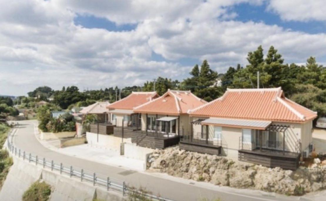 Starsビーチまで徒歩2分 古宇利島の自然に囲まれた非日常体験 Villa Nakijin Exteriör bild